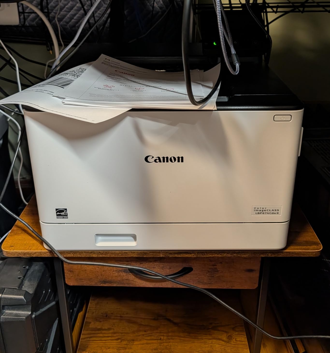 Canon Color imageCLASS LBP674Cdw II - Wireless, Duplex, Laser Printer with 3 Year Limited Warranty, 35 PPM customer photo 1