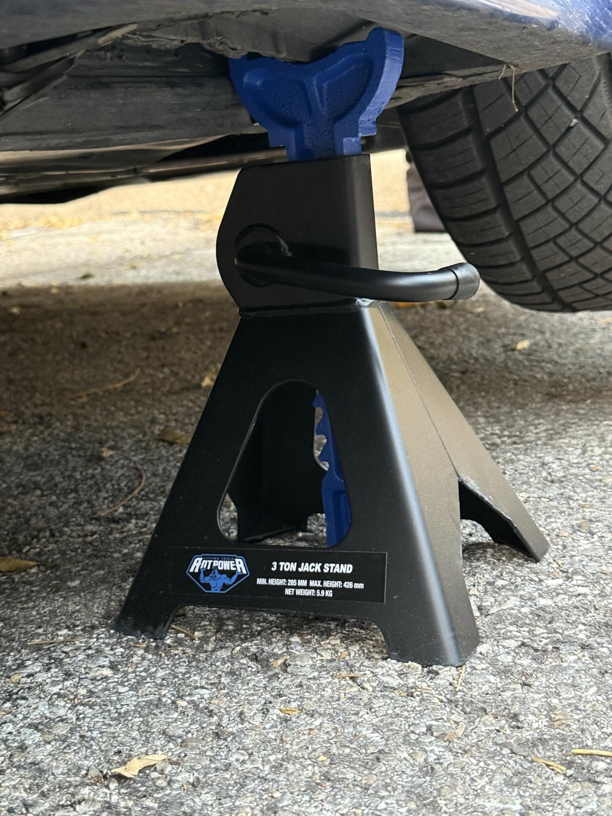 ANTPOWER Jack Stands 3 Ton (6,000 LBs) Heavy Duty Car Jacks Stand, 11.2