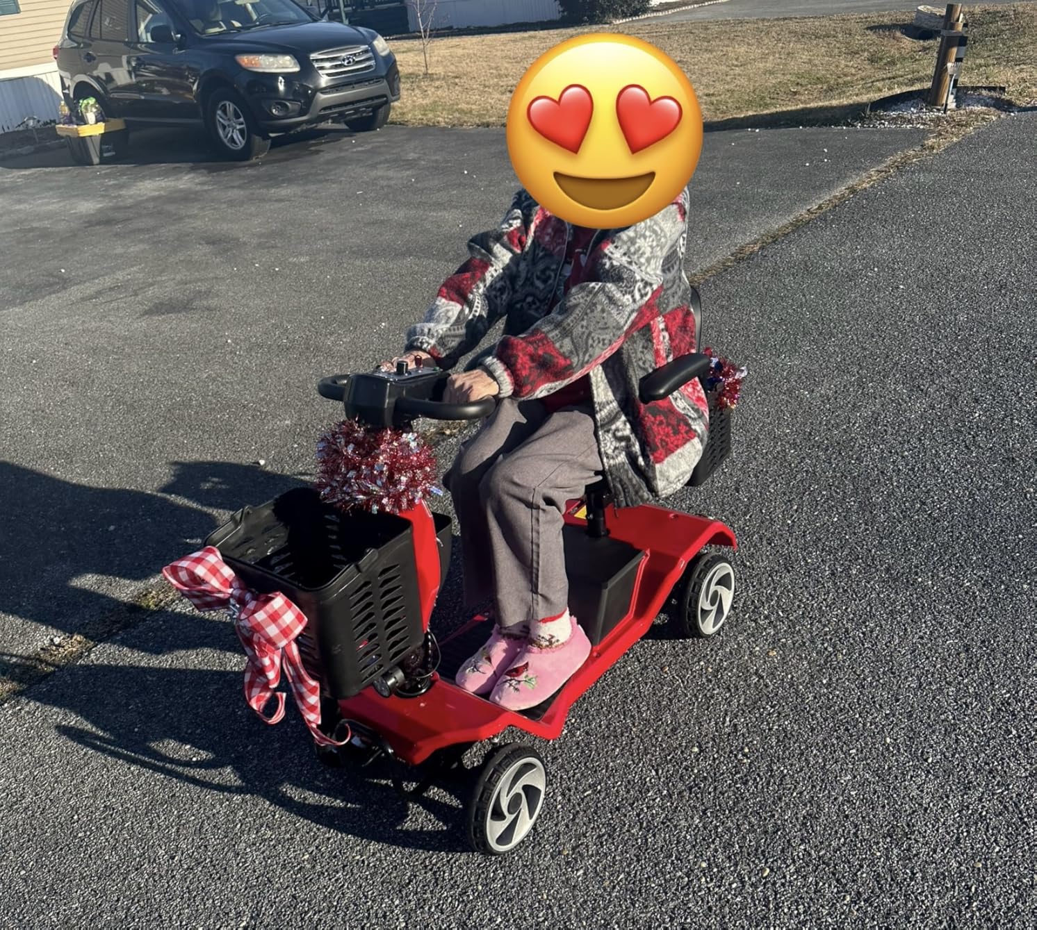 20A 32miles Mobility Scooter for Adults Wheelchair Device for Travel, Elderly. 350 lbs Max Weight, 350W 4-Wheel Powered Mobility Scooters for Seniors customer photo 1