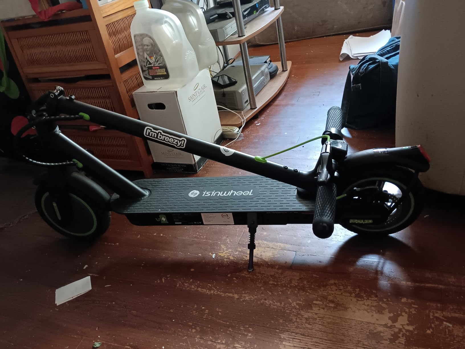 isinwheel GT1 Electric Scooter Adults, 28/45 MPH Top Speed, 28/50Miles Range, 800/2400W Motor, 330LBS Load, Off-Road Scooter for Adults with Turn Signal customer photo 1
