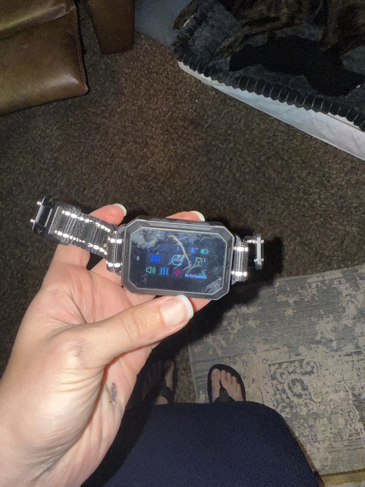 My Pet Command GPS Fence, No Subscription Wireless Dog Fence with APP, 6-Sided or Circular Fences, Tone, Vibration, Static Correction, Waterproof Rechargeable 2 Collar Kit customer photo 1