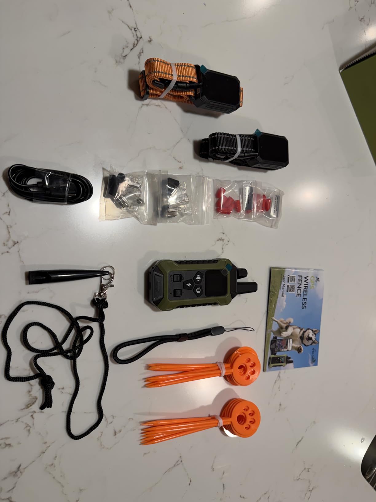 My Pet Command GPS Fence, No Subscription Wireless Dog Fence with APP, 6-Sided or Circular Fences, Tone, Vibration, Static Correction, Waterproof Rechargeable 2 Collar Kit customer photo 2