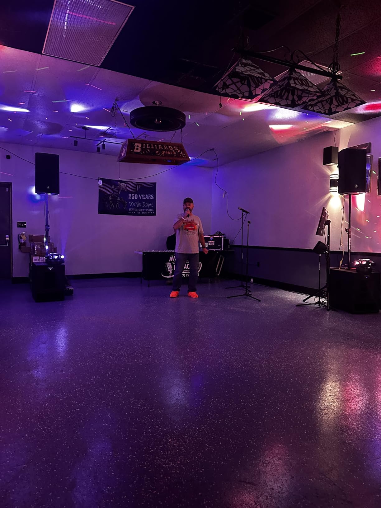 MINGJIE 6 Arm Moving Head DJ Lights, 150W RGBW LED Stage Lighting with Strobe & Bee-Eye Effect, Red/Green Starry, DMX512, Remote Control, Sound Activated, 540 Degree Rotation for Party, Clubs, Disco (Gen II) customer photo 1