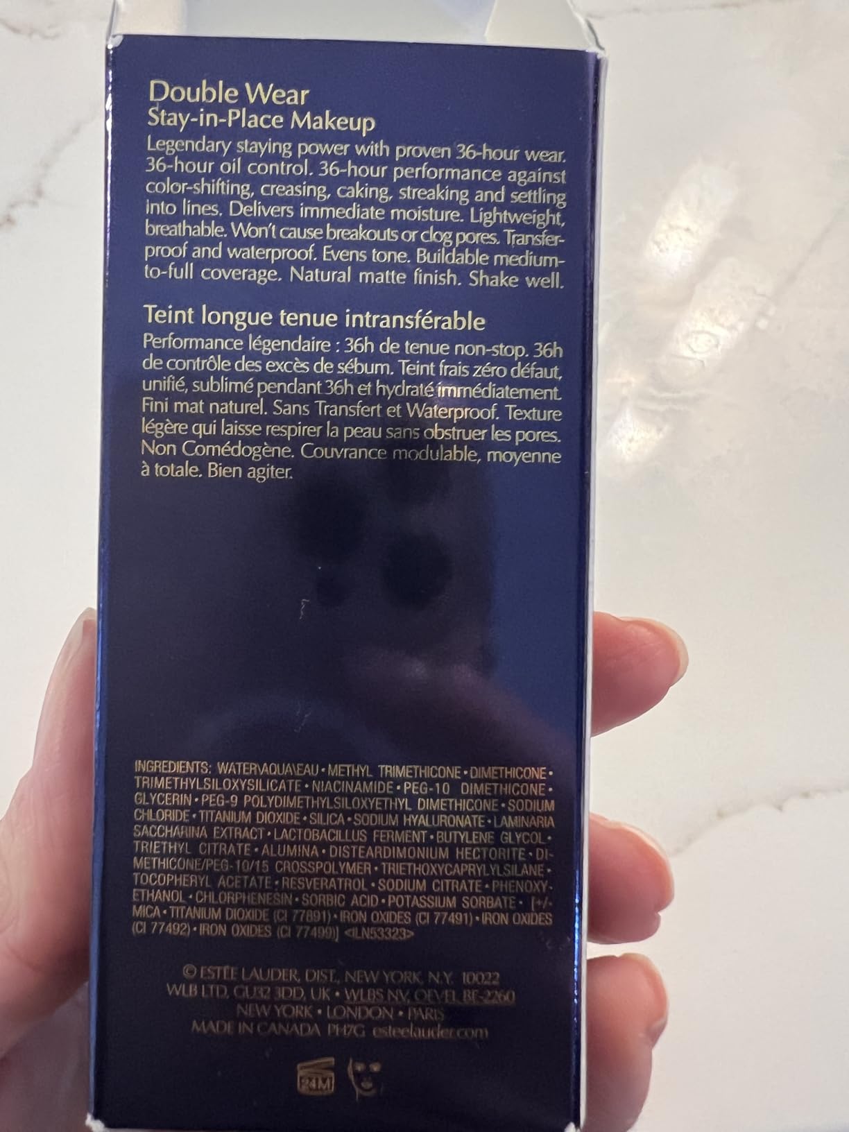 Estée Lauder Double Wear Stay-in-Place Foundation Makeup | Long-Wear Matte Foundation, 1 Fl Oz customer photo 1