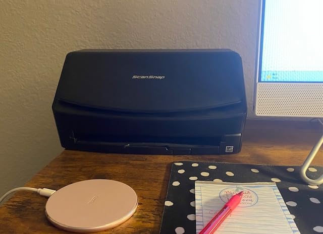 ScanSnap iX2400 High-Speed Simple One-Touch Button Color Document, Photo & Receipt Scanner with 100 Page Auto Document Feeder for Mac or PC customer photo 2