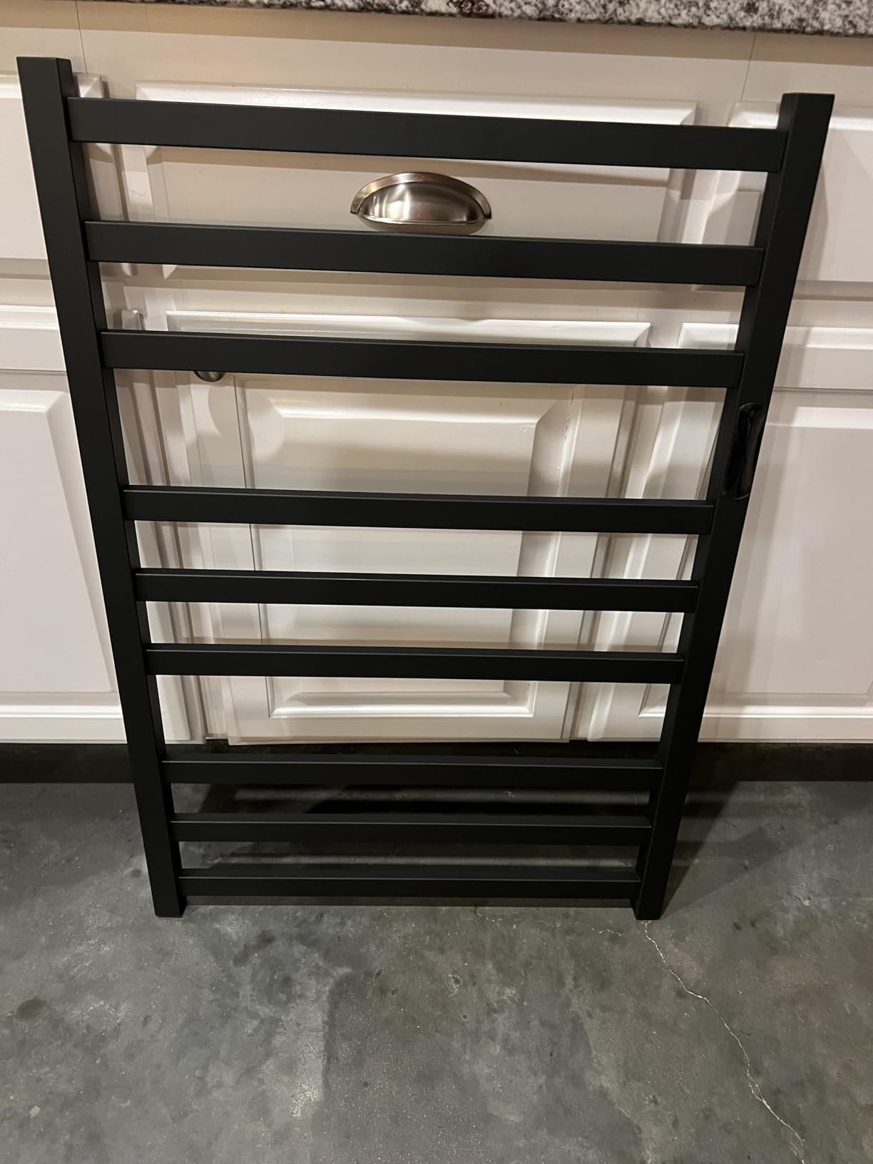 9-Bar Towel Warmer, Wall-Mounted Electric Heated Rack for Bathroom, 24-Hour Timer Smart Switch, 304 Stainless Steel Heated Towel Holder, Hard Wired an Plug in Electric Heated Dryer customer photo 2