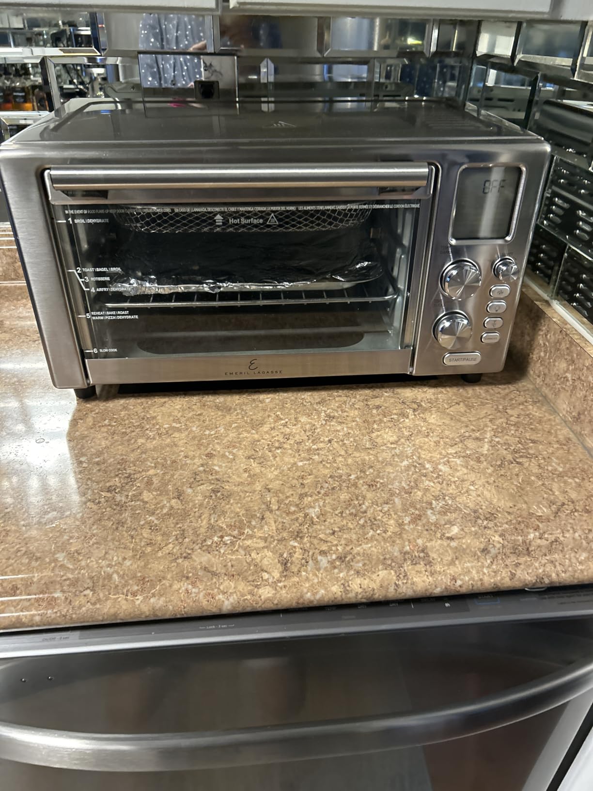 Midea Flexify Pro French Door Air Fryer Toaster Oven, Premium Cooking Experience with Precision Heat, Easy-Clean Enamel Interior & Modern Control, 26.4 QT customer photo 2