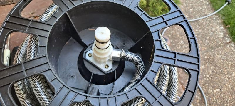 SUNPOW Retractable Garden Hose Reel - 1/2
