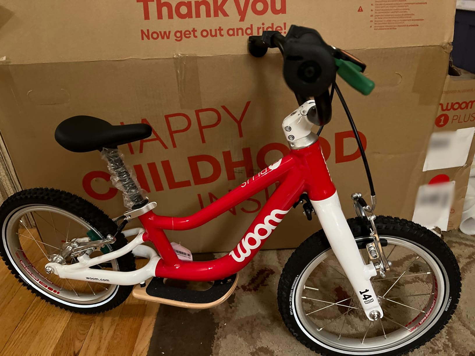 woom GO 1 & GO 1 Plus Balance Bike for Toddlers & Kids 18 Month to 4.5 Years Old, 12-Inch & 14-Inch Lightweight Bicycles for Boys & Girls customer photo 1