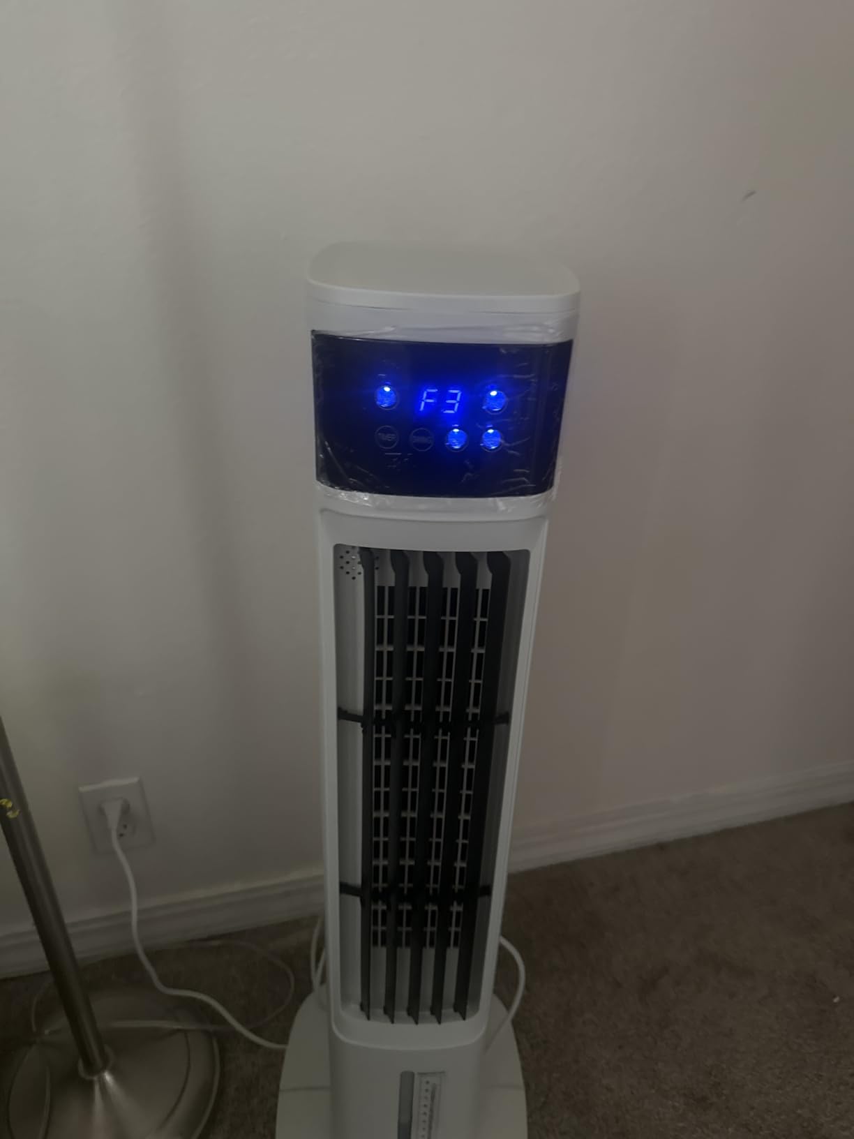 Evaporative Air Cooler, 3-in-1 Portable Air Conditioners for Room, 4 Modes 3 Speeds, Fast Cooling Portable AC Unit/24H Timer, Remote Oscillating Tower Fan, Quiet Swamp Cooler for Bedroom Office customer photo 1