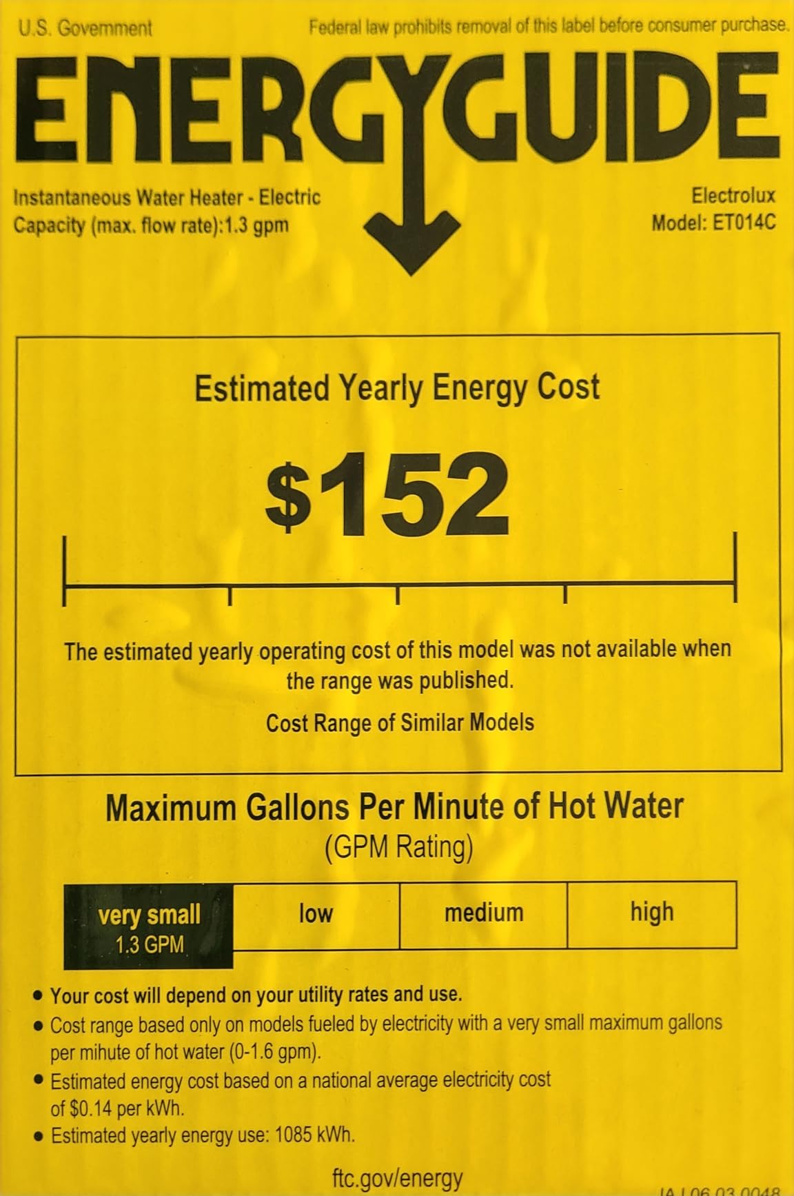 Electrolux 18kW Tankless Water Heater Electric 240v - Smart Wifi & Alexa, Instant On Demand Hot Water Heater for Whole House, Max 4.2 GPM, Supply for 2-3 Fixtures, Indoor Installation customer photo 1