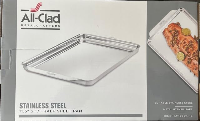 All-Clad Stainless Steel Baking Half Sheet Pan 11.5