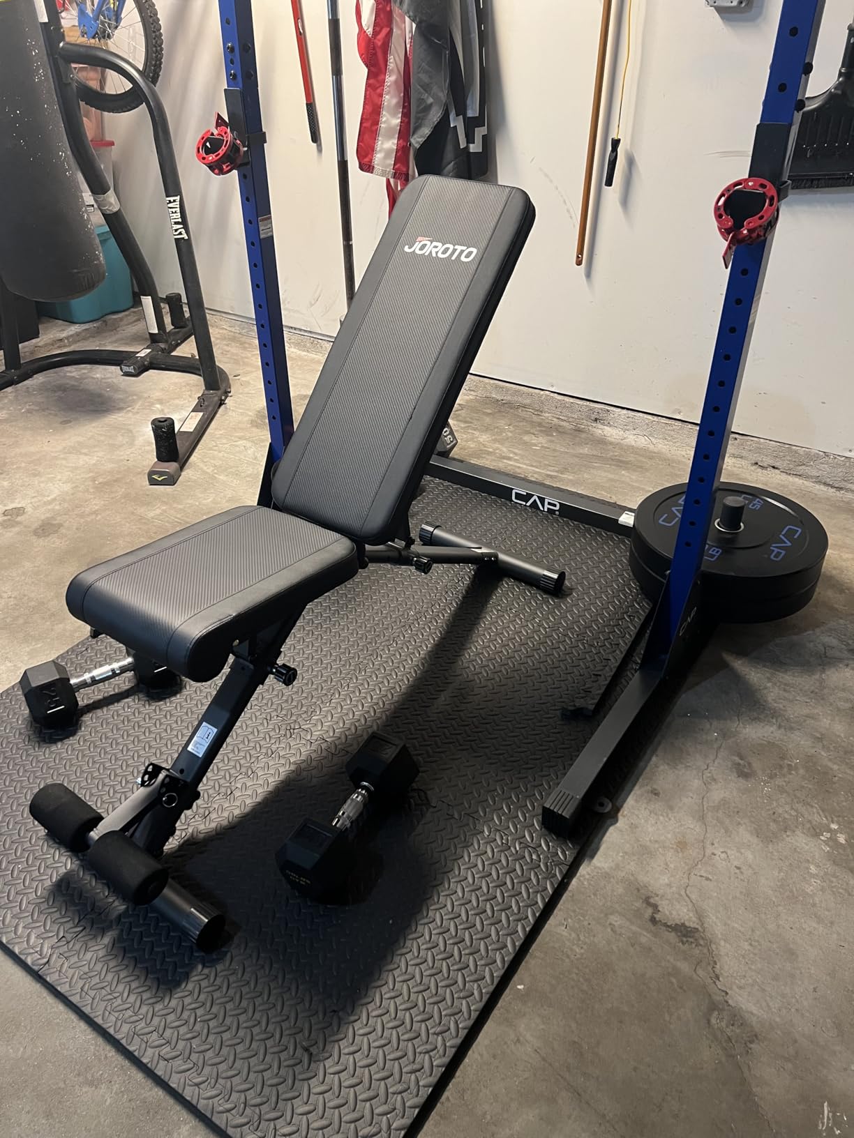 Adjustable Weight Bench - 1300LBS Heavy Duty Workout Bench for Strength Training, Decline/Flat/Incline Bench Press with 34