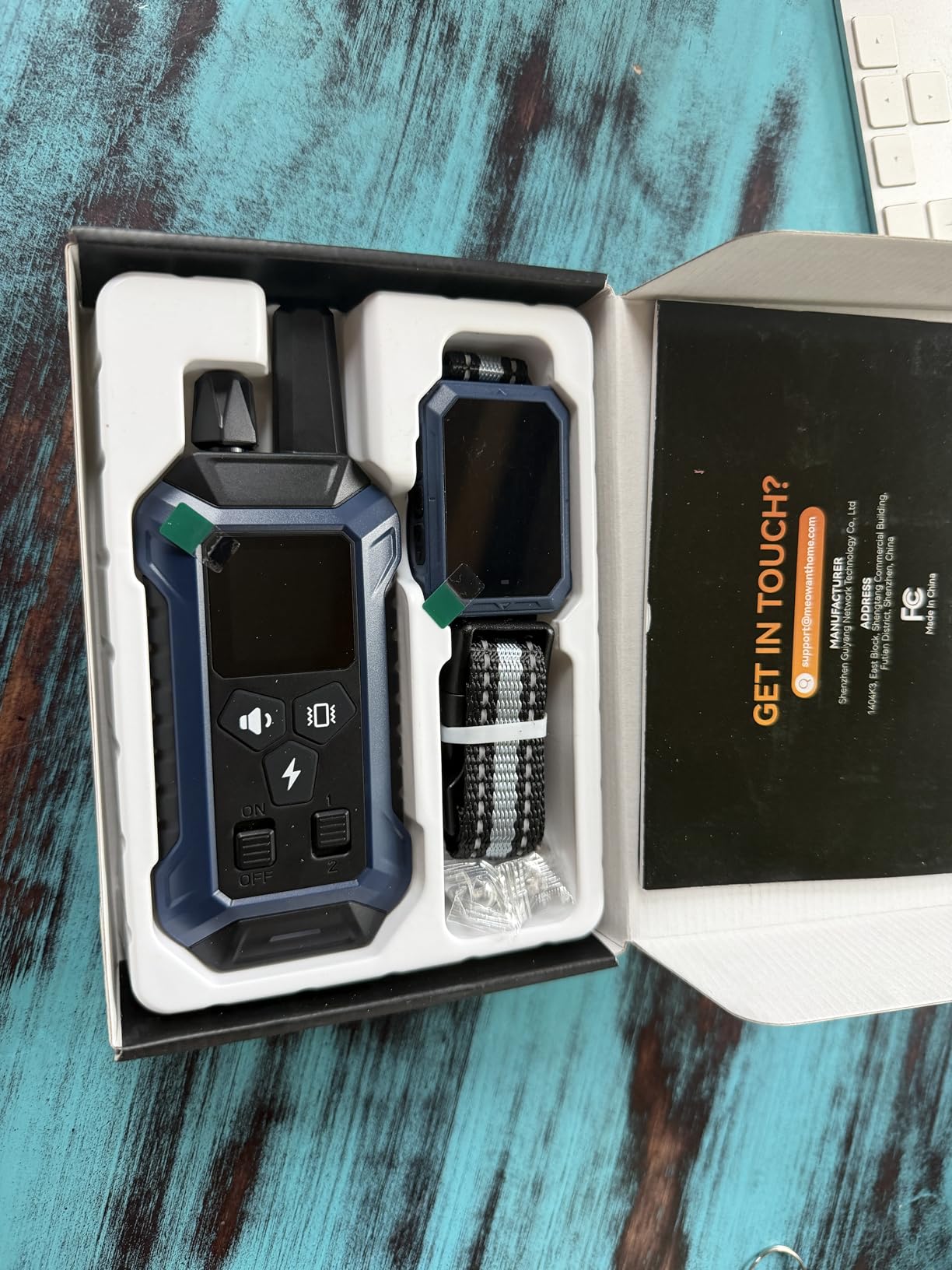 Meowant GPS Wireless Dog Fence & Training Collar with Remote, Free App, 82-7000ft Electric Fence, 3 Training Modes, Waterproof LCD Collar for Dogs Over 10Lbs, Outdoors customer photo 2
