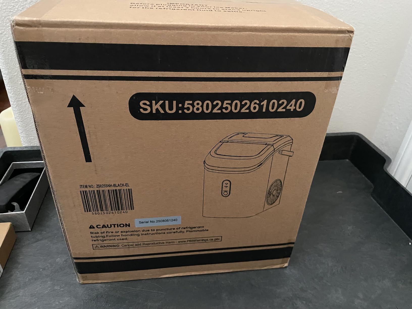 Kismile Nugget Ice Makers Countertop, 35Lbs/24H, Portable Sonic Ice Machine with Self-Cleaning, One-Click Operation for Home/Office(Stainless Steels Silver) customer photo 2