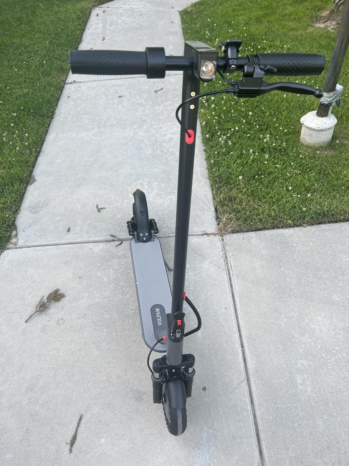 VOLPAM 10''/11''Electric Scooter with Dual Suspensions, 19/22MPH, 500W/800WMotor, 60/40/31/23Miles Long Range, Dual Braking, Max Load 264 lbs customer photo 1