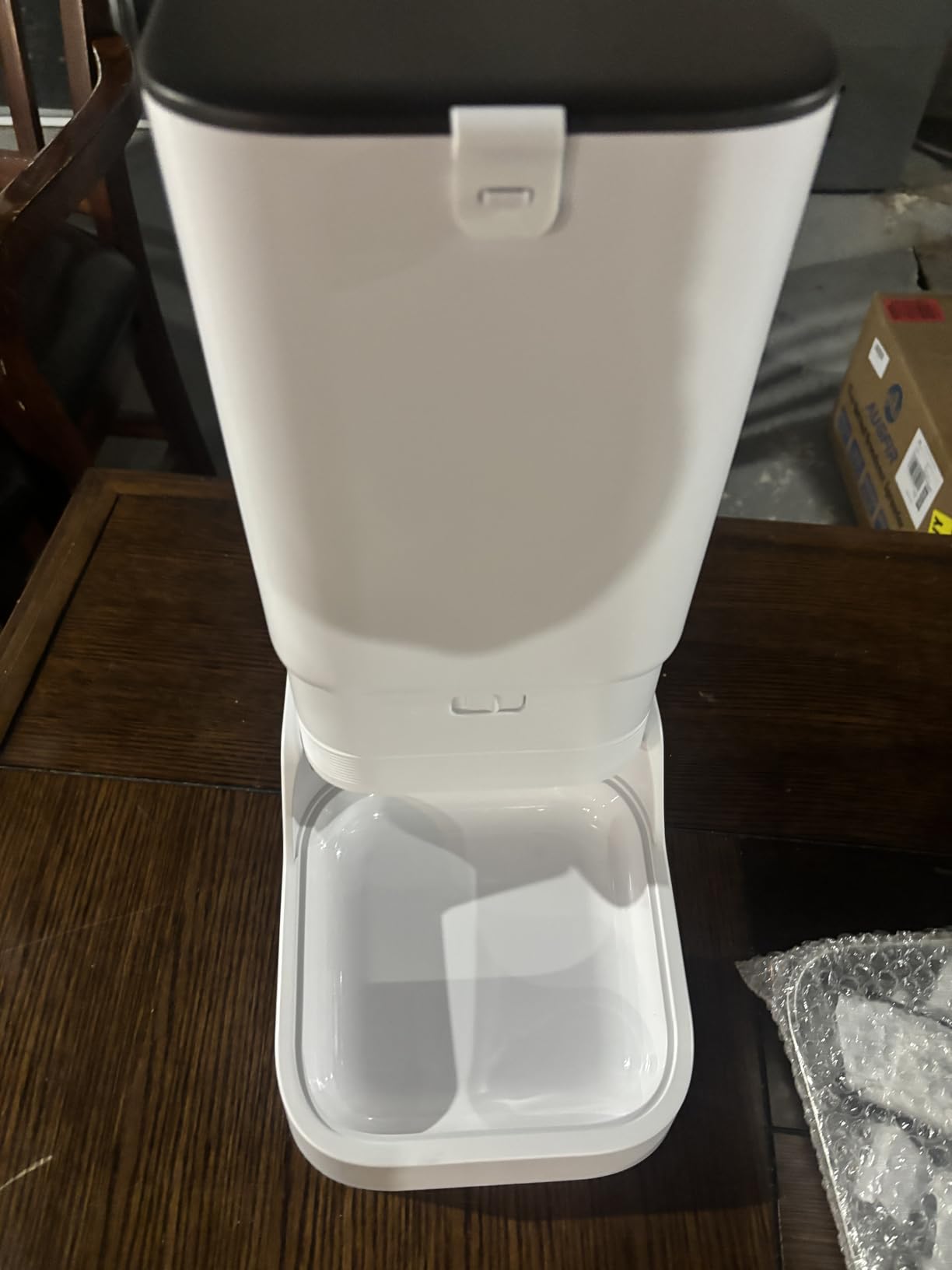 Automatic Dog Feeder with Elevated Stand - 7L Cat Food Dispenser with Large Food Tray, Timed Auto Cat Feeder for Dry Food, 6 Meals Per Day, No-Jam, Freshness Design, Detachable for Easy Clean customer photo 2