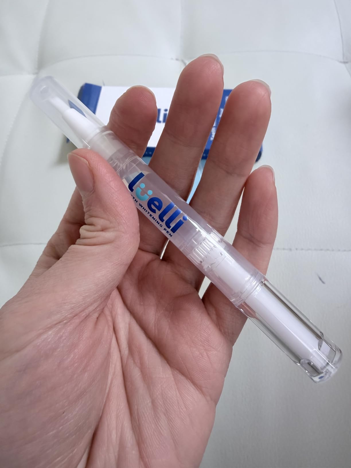 Luelli Teeth Whitening Kit with 35% Carbamide Peroxide, 32 LED Lights, Wireless, Enamel Safe for Sensitive Teeth customer photo 2