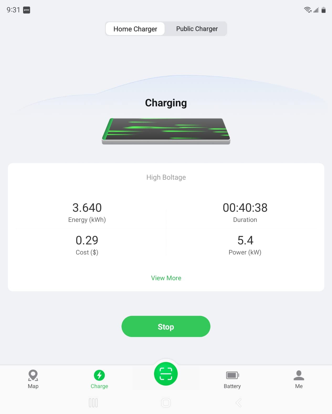 Autel Level 2 EV Charger up to 50Amp, 240V, Indoor/Outdoor Car Charging Station with J1772 Connector, Wi-Fi and Bluetooth Enabled EVSE, Hardwired, 25-Foot Cable with Separate Holster, Dark Gray customer photo 1