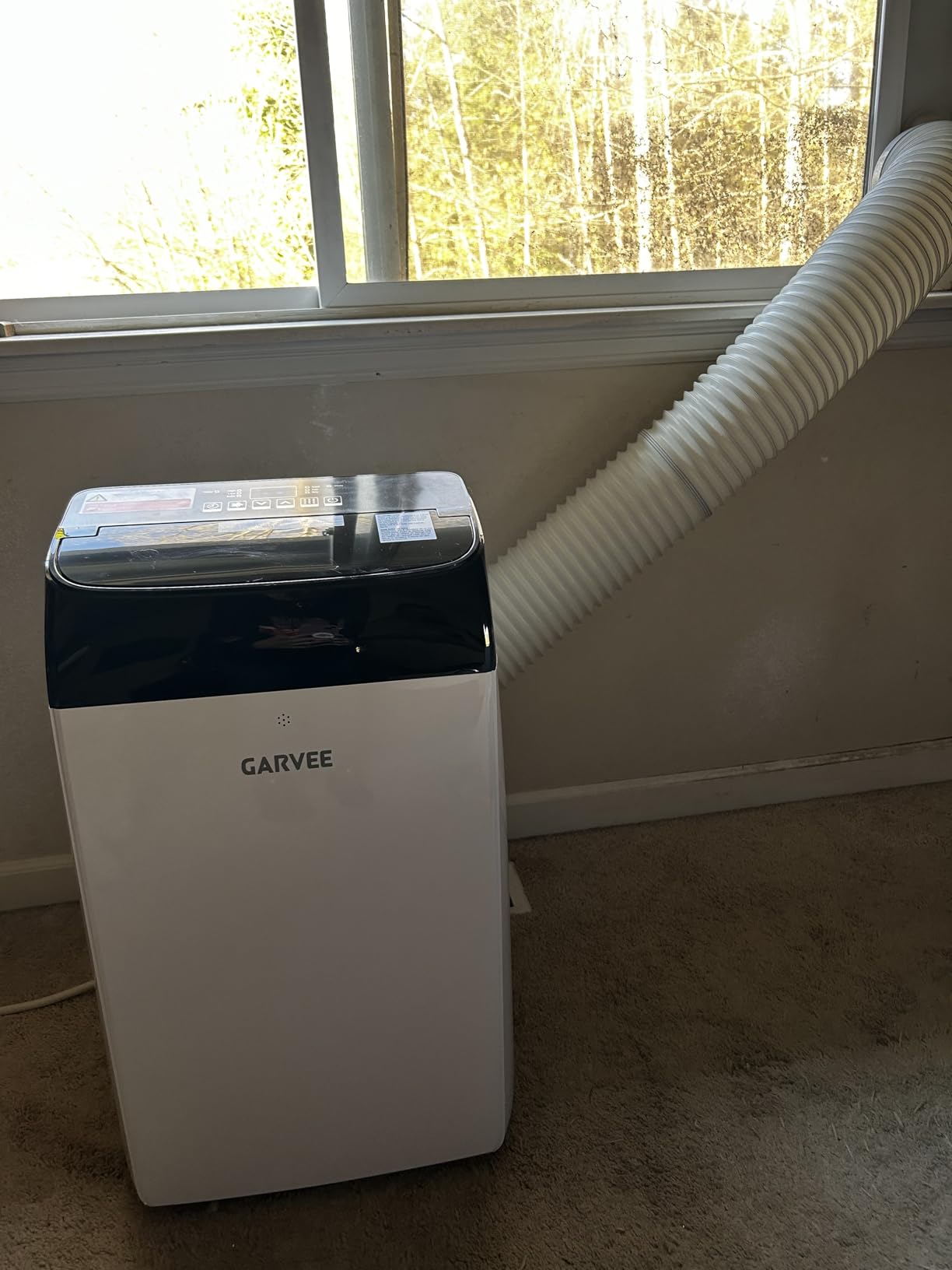 Garvee 14,000 BTU Portable Air Conditioner, 3-in-1 Portable AC Unit with Cool, Dehumidifier & Fan Modes, Covers Rooms up to 750 sq.ft, Sleep Mode, Remote Control, Timer & Full Window Kit customer photo 1