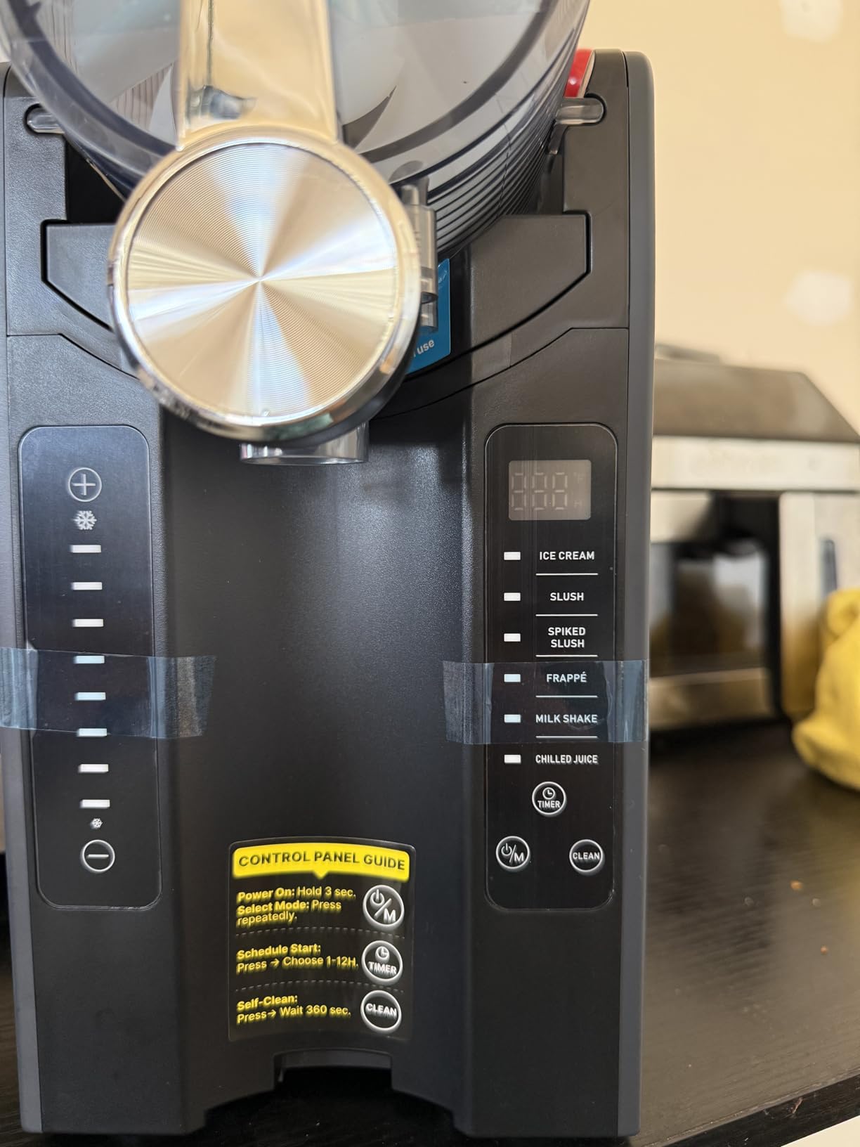 Slushie Machine for Home, No Ice Needed Frozen Drink Maker with Auto-Clean, LED Display, Perfect for Margaritas, Frappés, Milkshakes and More, Family Gatherings & Home Bar, Grey, 1 Pack+6 Modes customer photo 2
