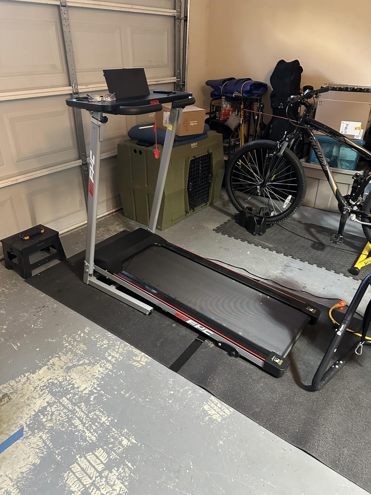 Treadmill for Dogs, Dog Treadmill Running Machine, Dog Pacer Treadmill, Dog Walking Pad, 265 LBS Capacity, Remote Control, Indoor Dog Exercise Treadmill for Small Medium Dogs customer photo 1