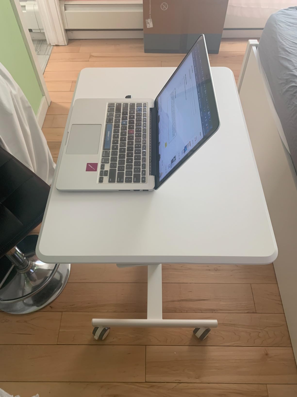 DUMOS Split Top Rolling Standing Desk, 23.6