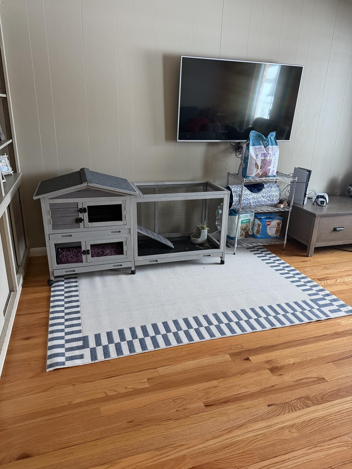 Rabbit Hutch Indoor Outdoor, 62