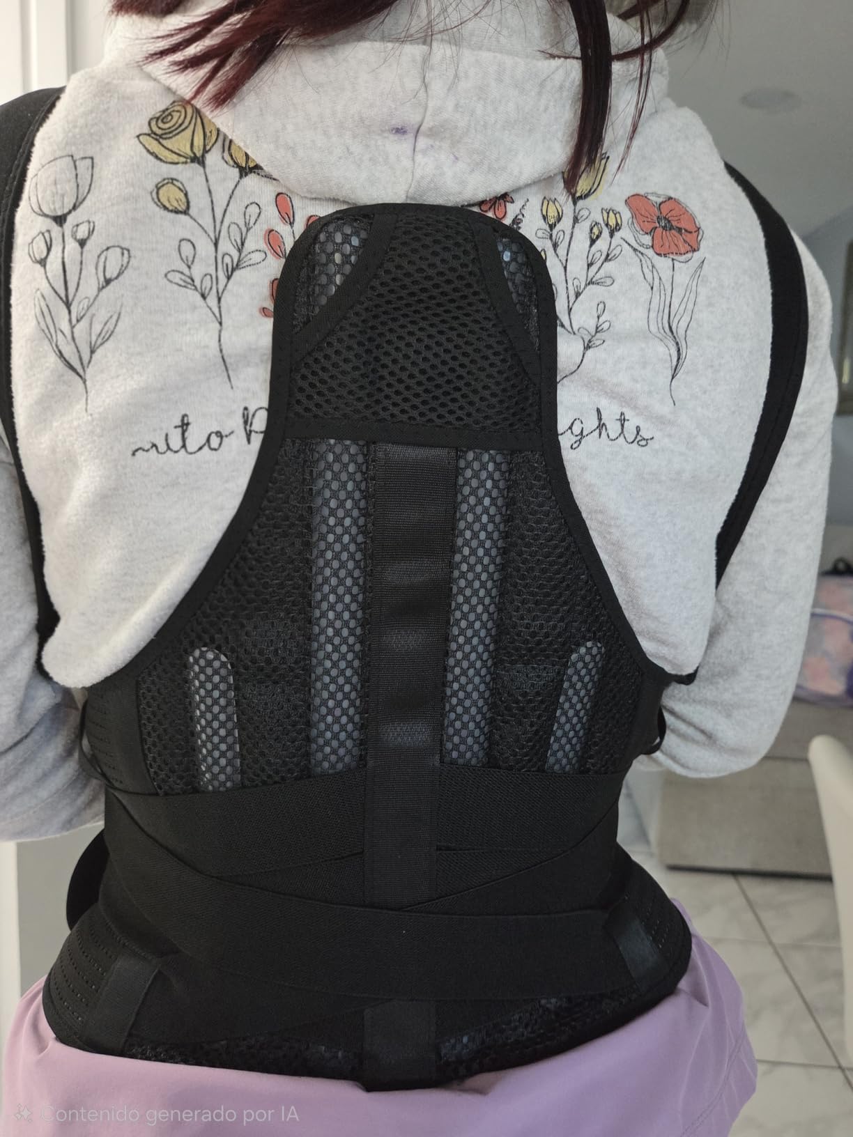 Posture Corrector for Women & Men, Back Brace Advanced Full Back Support for Upper & Lower Back Pain Relief, Spine, Neck, and Hump, X-Style Medical-Grade Lumbar Support System with Adjustable Shoulder Straightener and Breathable Design for Long Sitting and Exercise customer photo 1