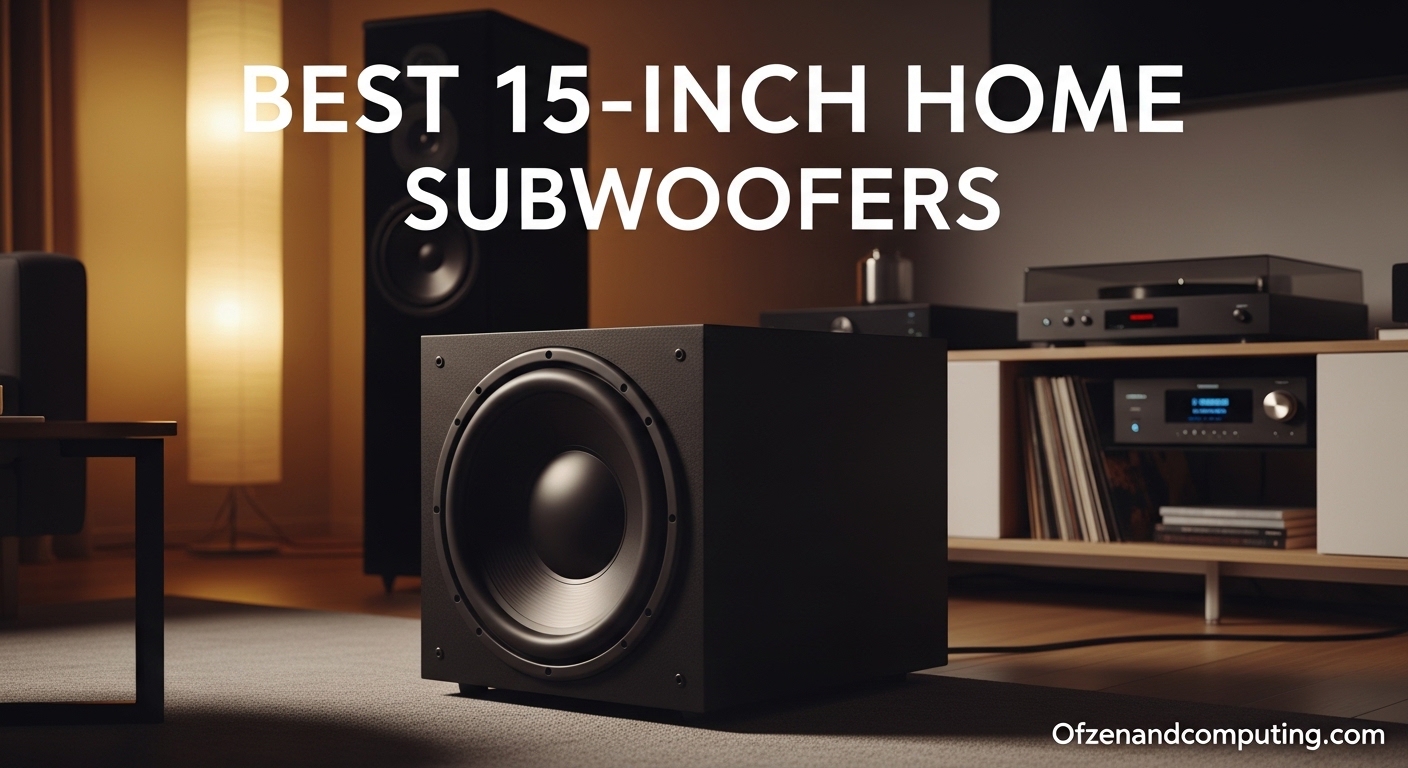 Best 15-Inch Home Subwoofers