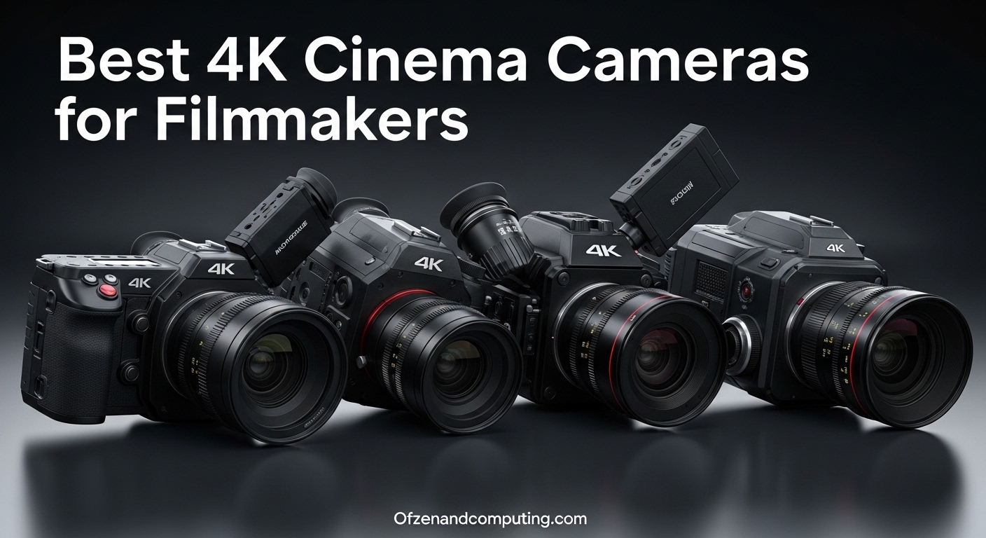Best 4K Cinema Cameras for Filmmakers