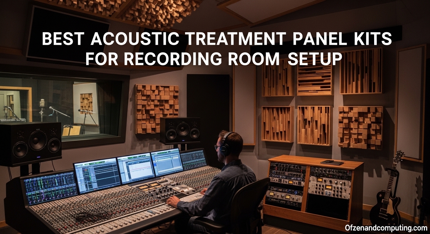 Best Acoustic Treatment Panel Kits for Recording Room Setup