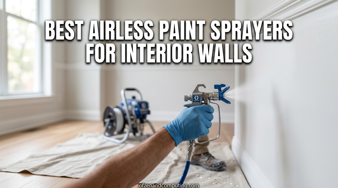 Best Airless Paint Sprayers for Interior Walls