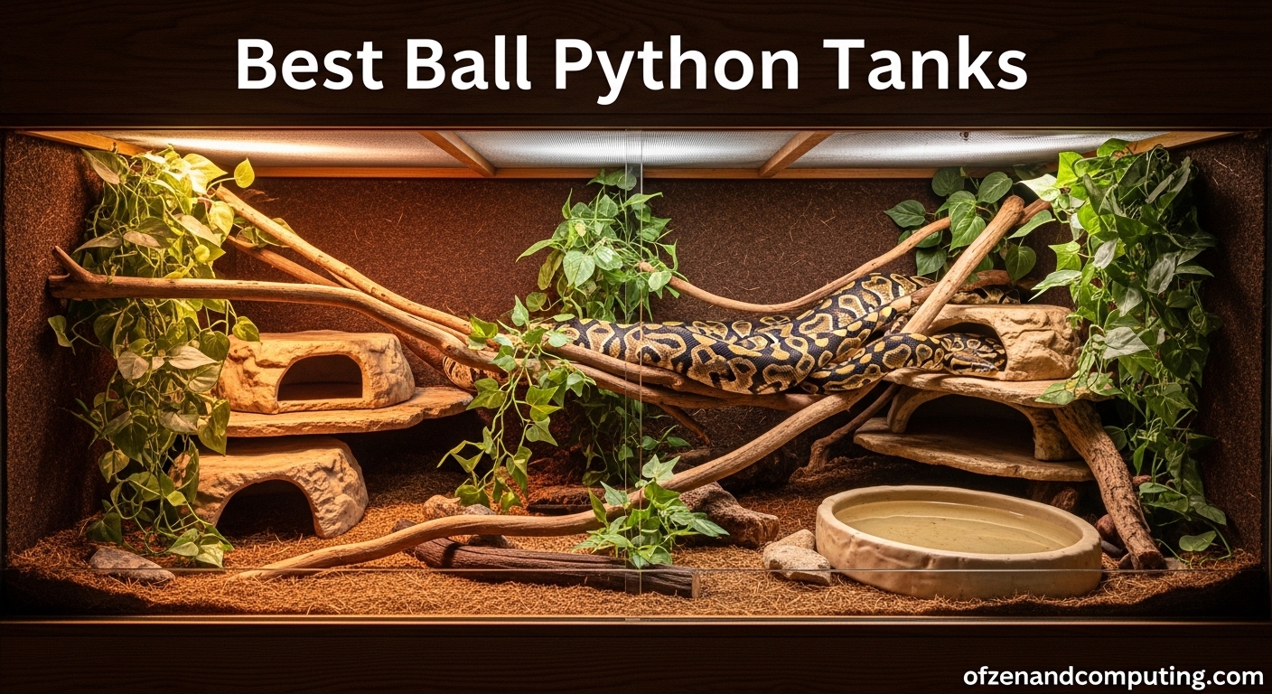 Best Ball Python Tanks