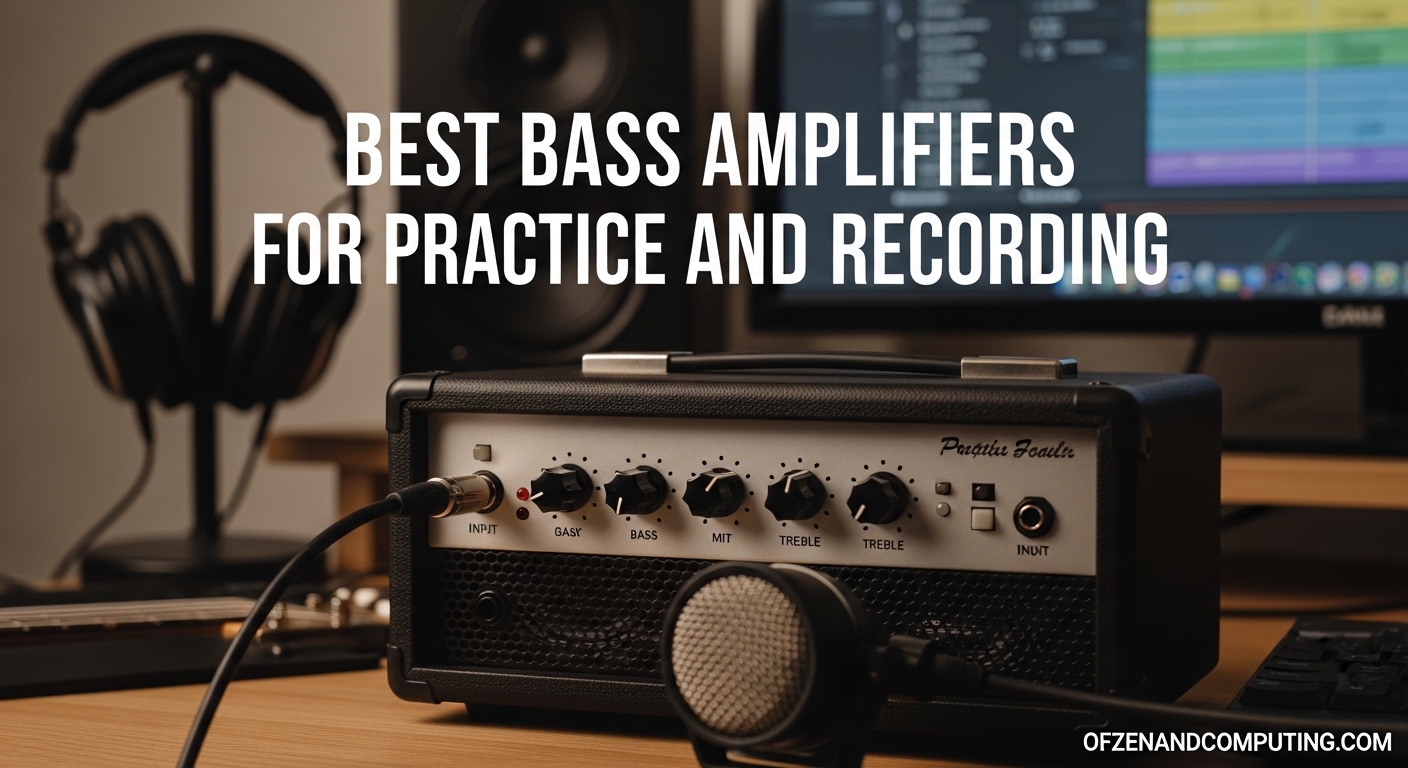 Best Bass Amplifiers for Practice and Recording