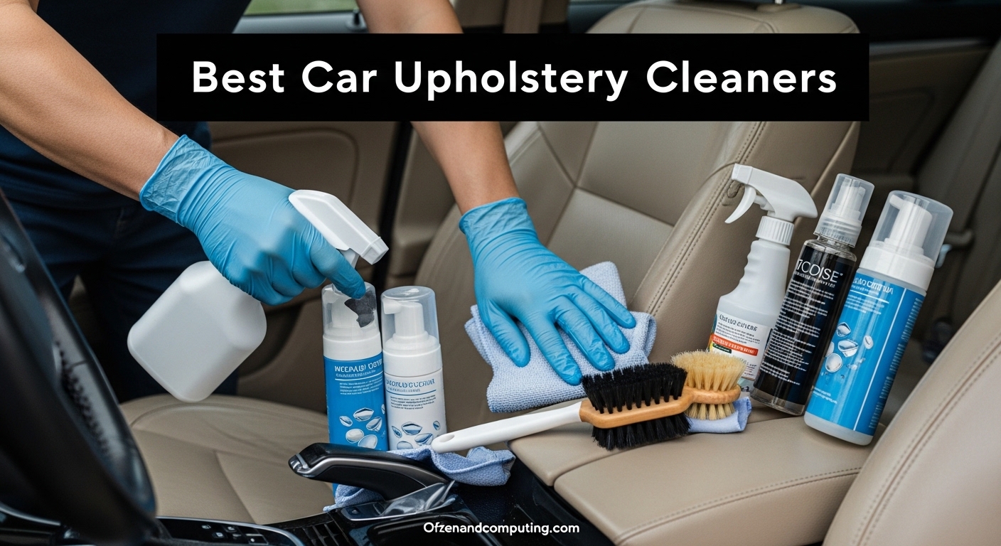 Best Car Upholstery Cleaners