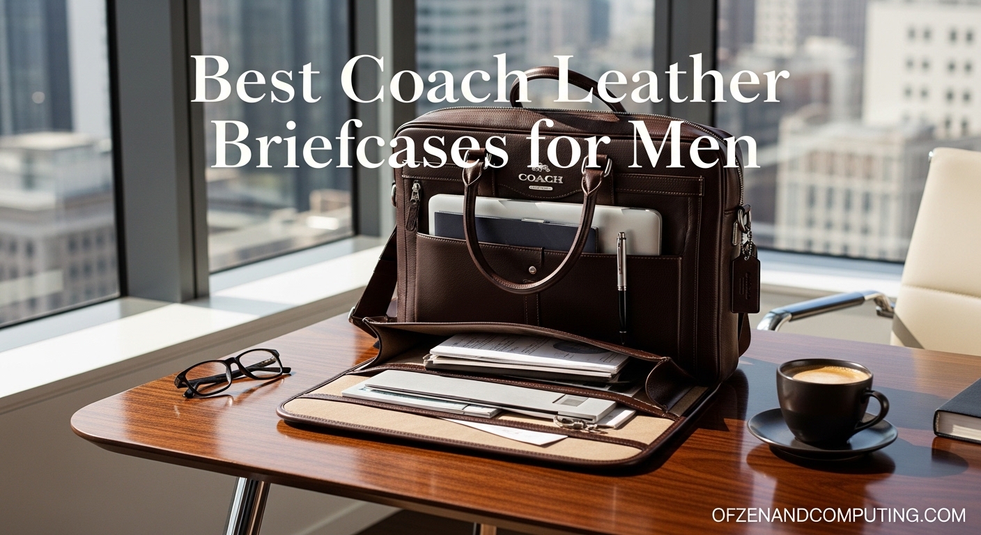 Best Coach Leather Briefcases for Men