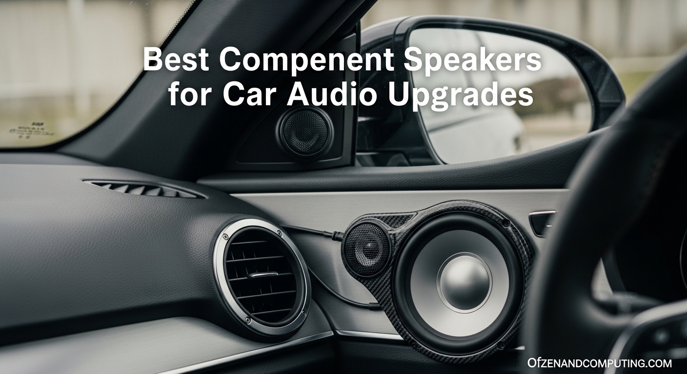 Best Component Speakers for Car Audio Upgrades