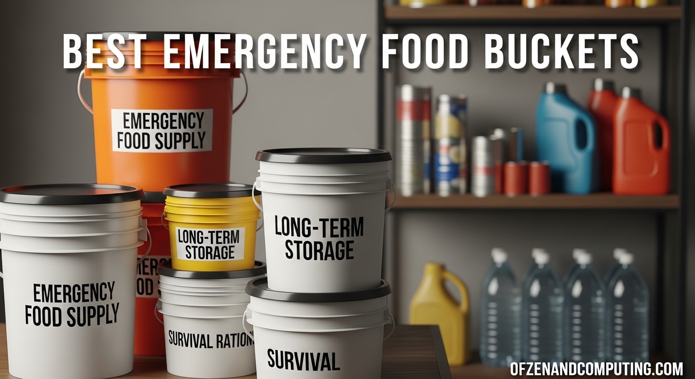 Best Emergency Food Buckets