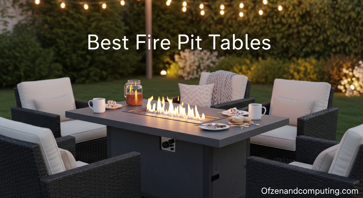 Best Fire Pit Tables