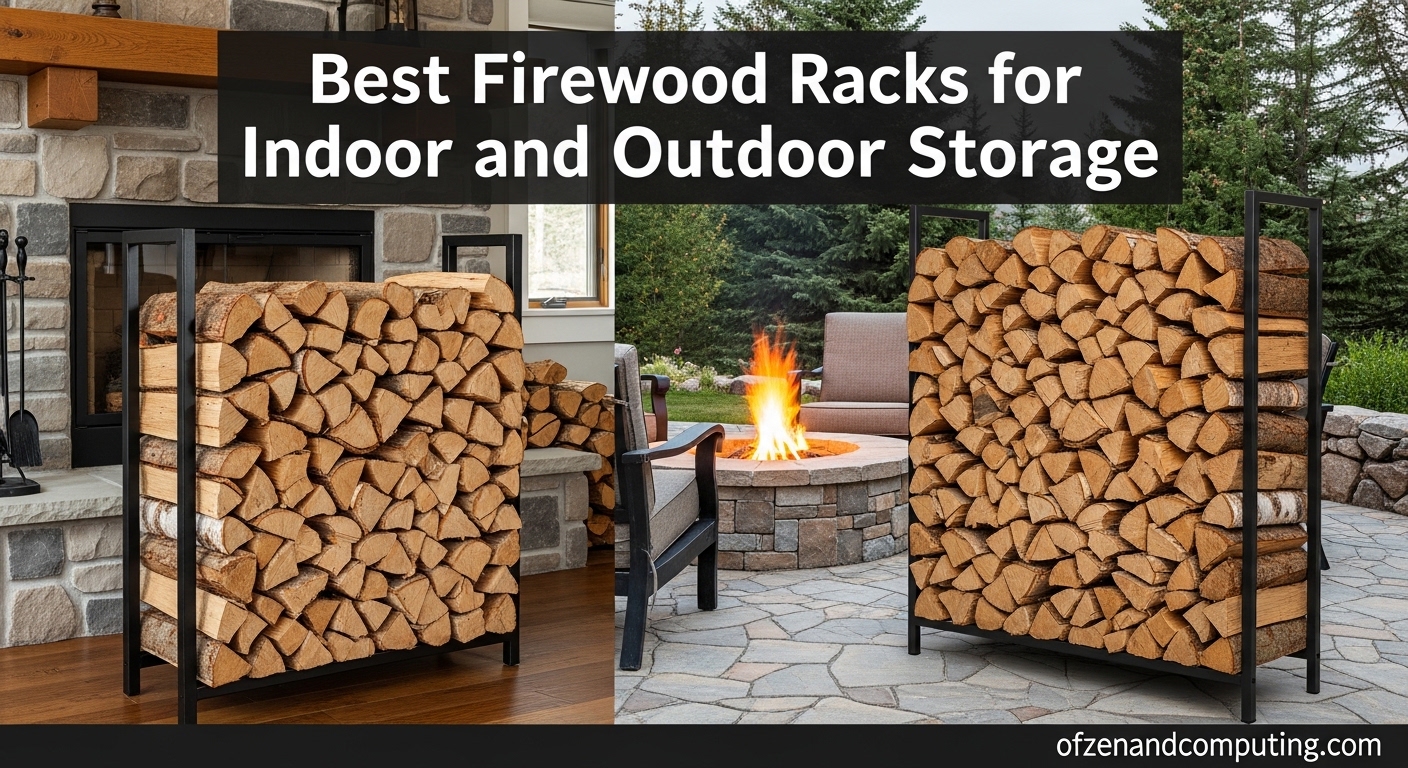 Best Firewood Racks for Indoor and Outdoor Storage