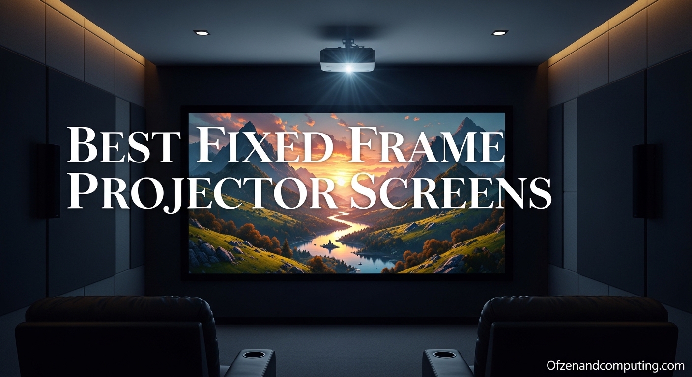 Best Fixed Frame Projector Screens
