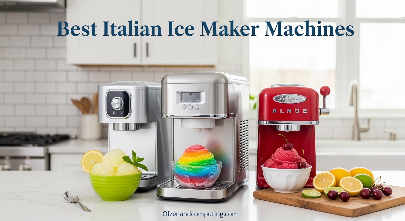 Best Italian Ice Maker Machines