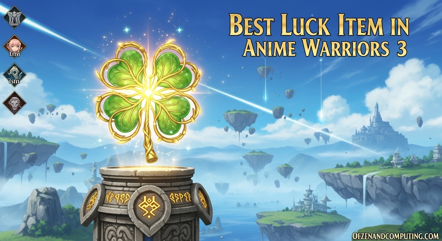 Best Luck Item in Anime Warriors 3