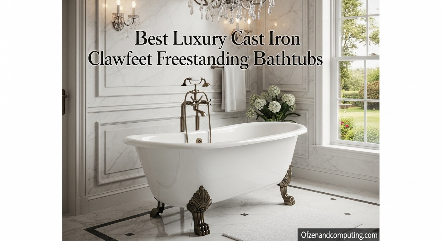 Best Luxury Cast Iron Clawfoot Freestanding Bathtubs