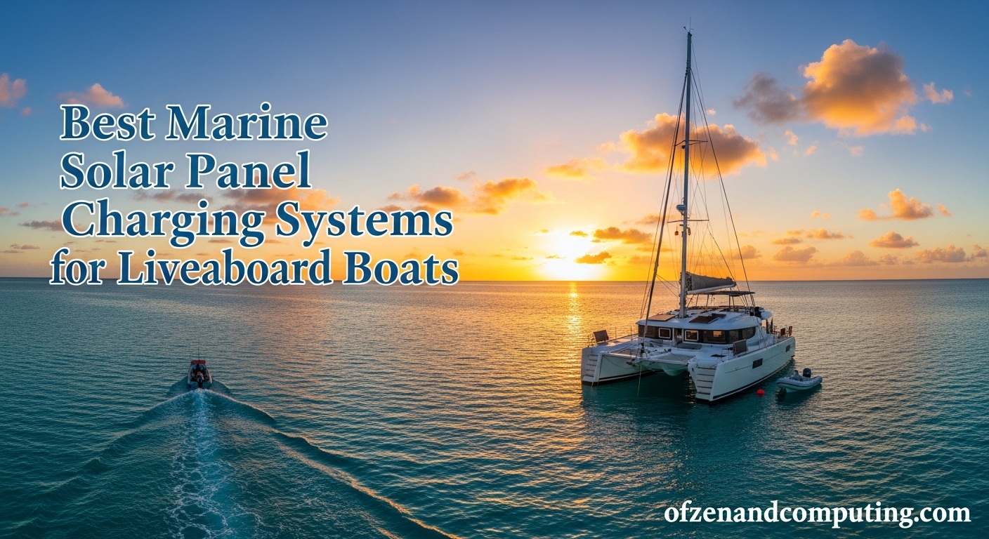 Best Marine Solar Panel Charging Systems for Liveaboard Boats