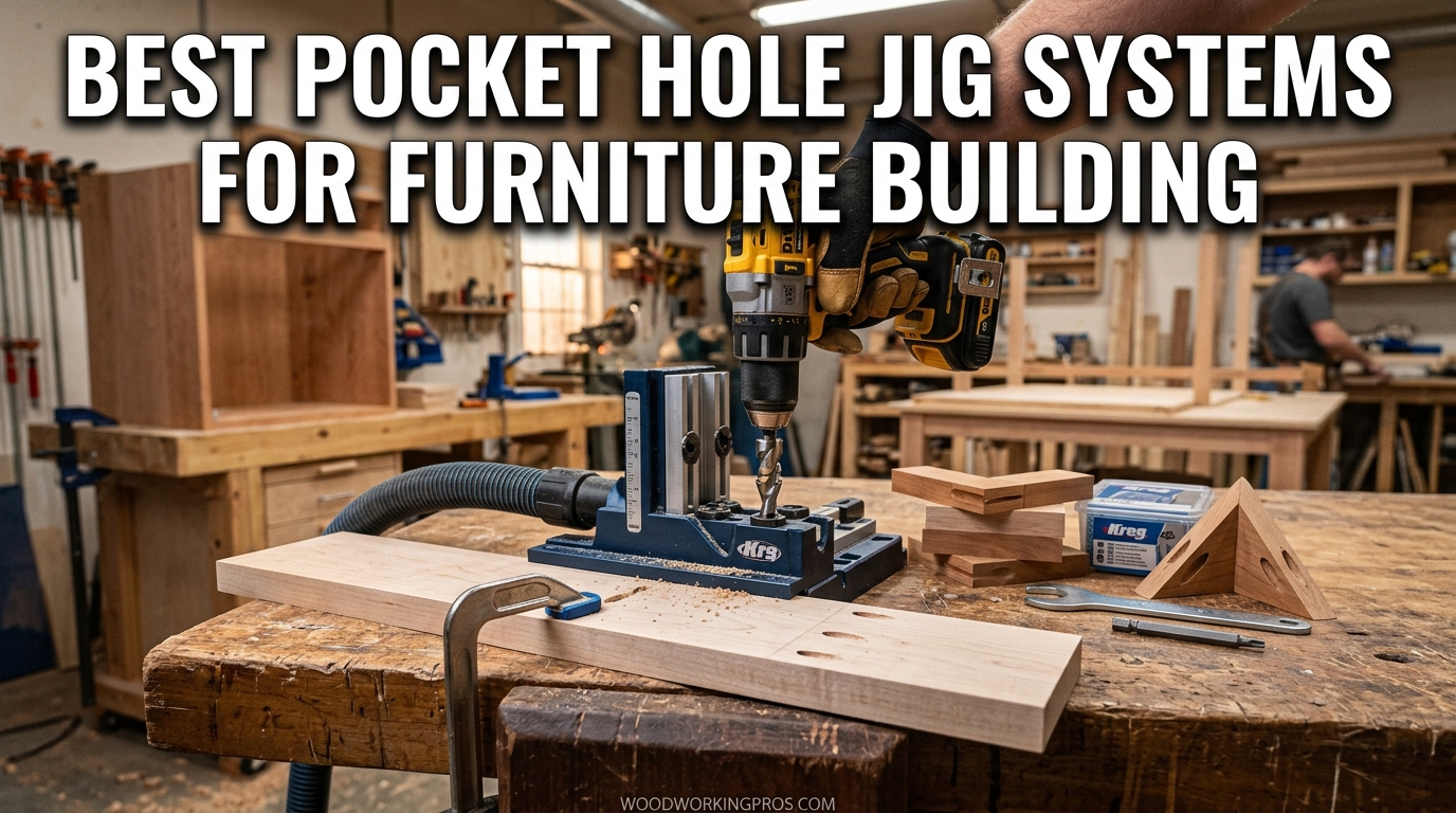 Best Pocket Hole Jig Systems for Furniture Building