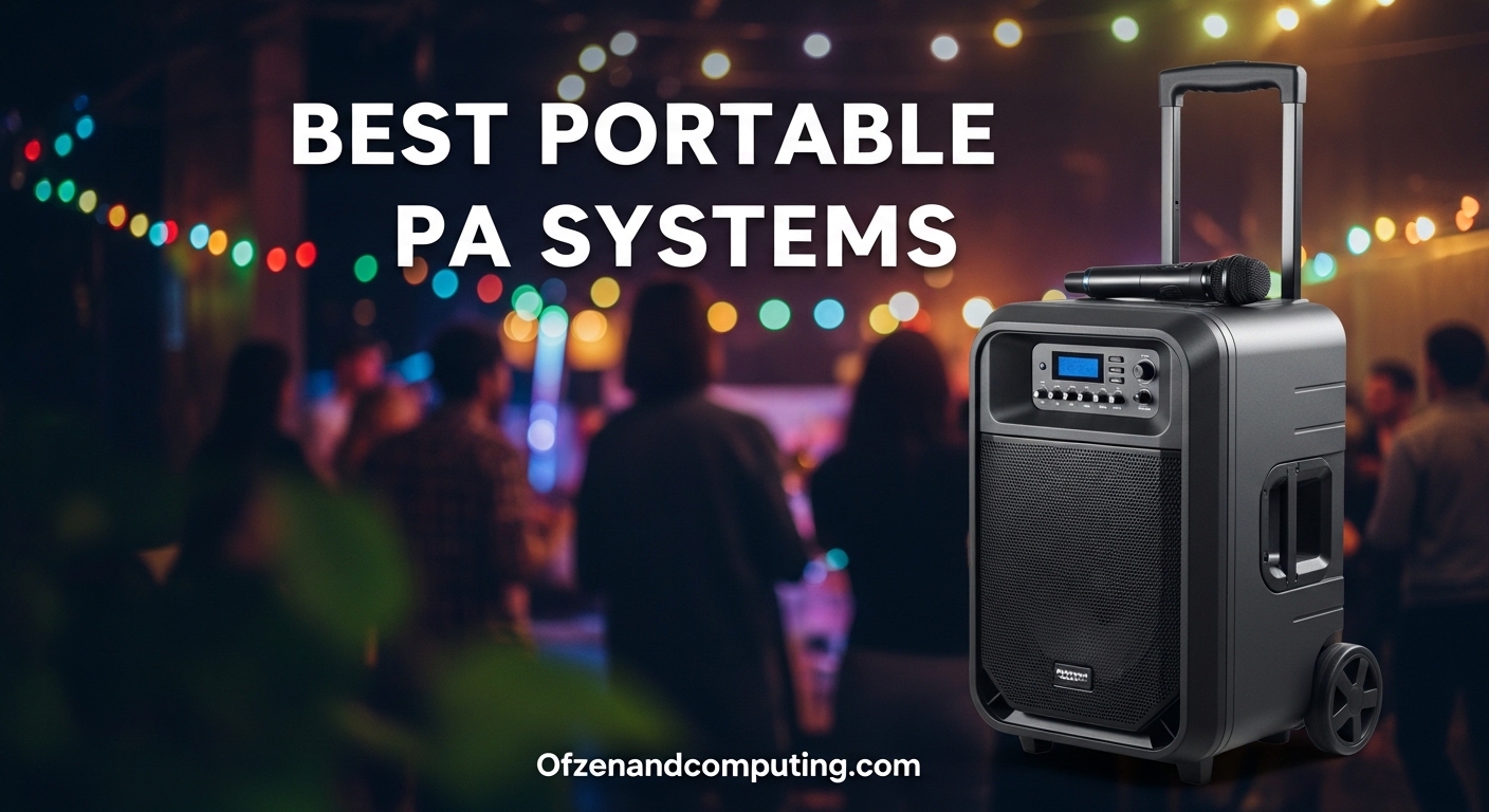 Best Portable PA Systems