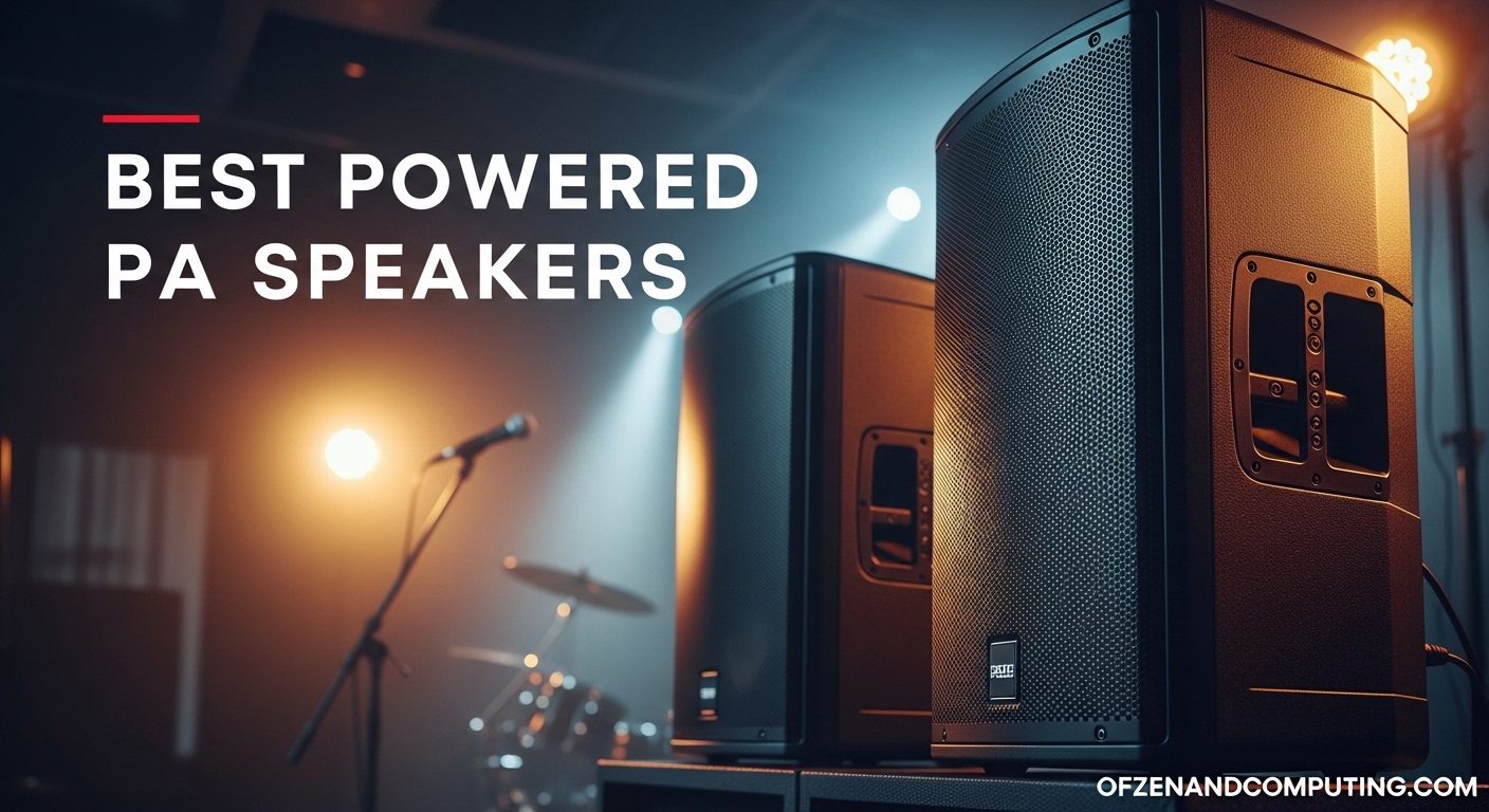 Best Powered PA Speakers