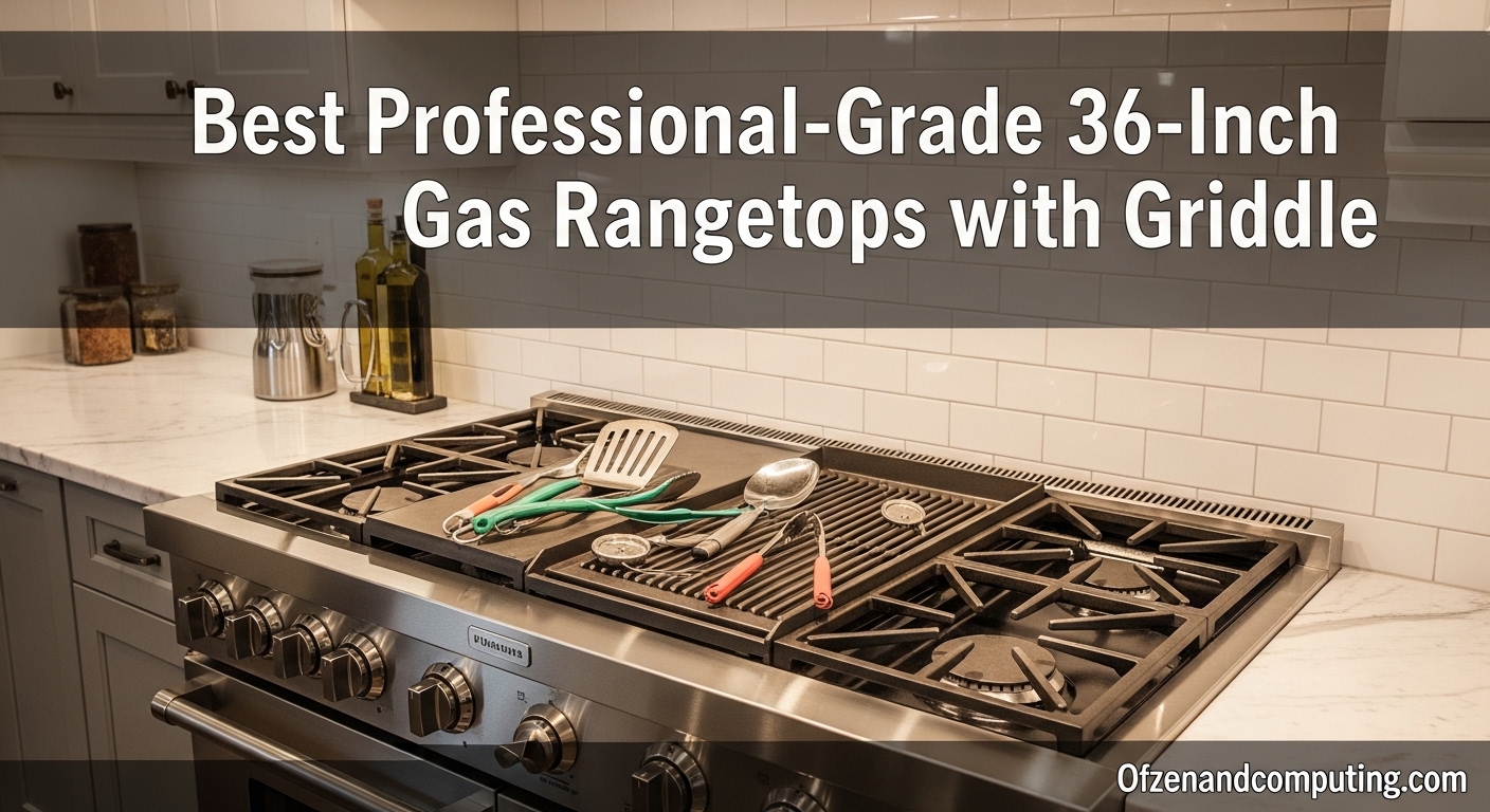 Best Professional-Grade 36-Inch Gas Rangetops with Griddle